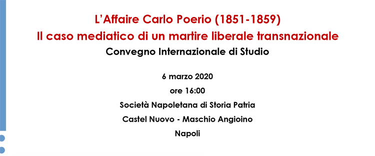 6 marzo, Napoli – L’Affaire Carlo Poerio (1851-1859)