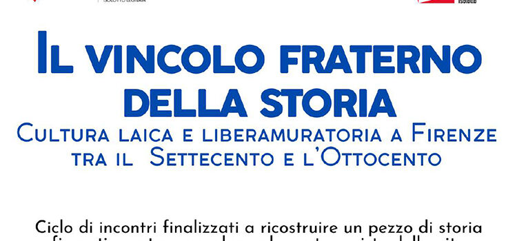 26 settembre, Firenze – Secondo incontro del ciclo “Il vincolo fraterno della storia”: “La Firenze dei Gabinetti letterari e dell’Accademia della Crusca”