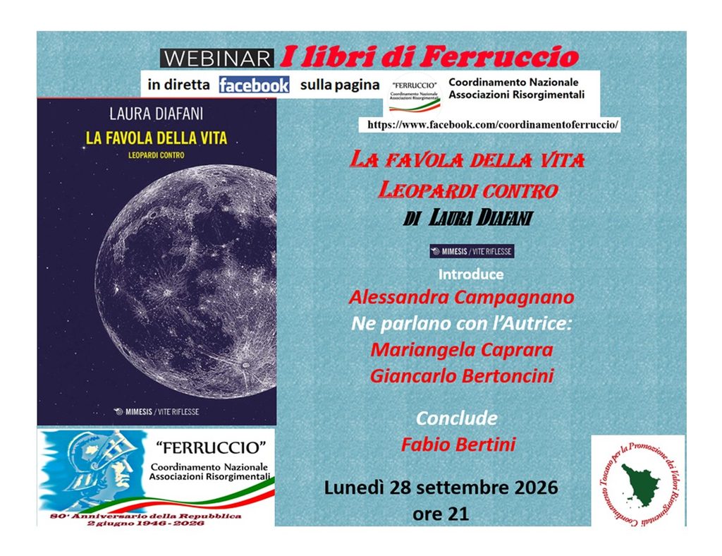 I Libri del Ferruccio, presentazione libro &ldquo;La favola della vita. Leopardi contro&rdquo;