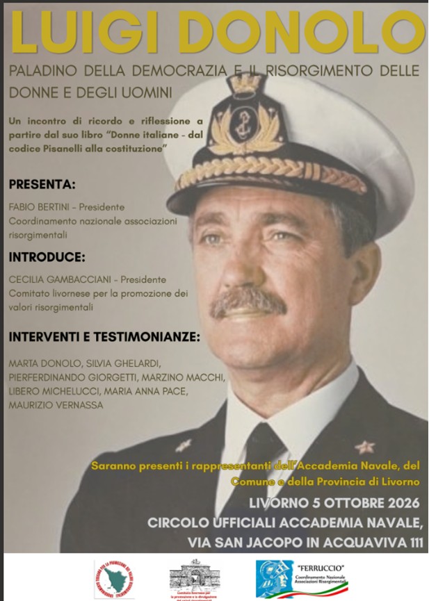 Livorno - Celebrazione in onore di Luigi Donolo