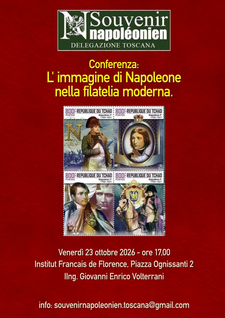 Firenze - Conferenza &ldquo;L&rsquo;immagine di Napoleone nella filatelia moderna&rdquo;